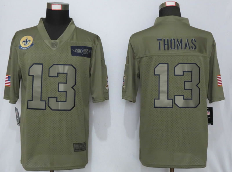 Nike New Orleans Saints 13 Thomas Nike Camo Salute to Service Limited Jersey,We sell and wholesale Nike New Orleans Saints 13 Thomas Nike Camo Salute to Service Limited Jersey on line form chian!